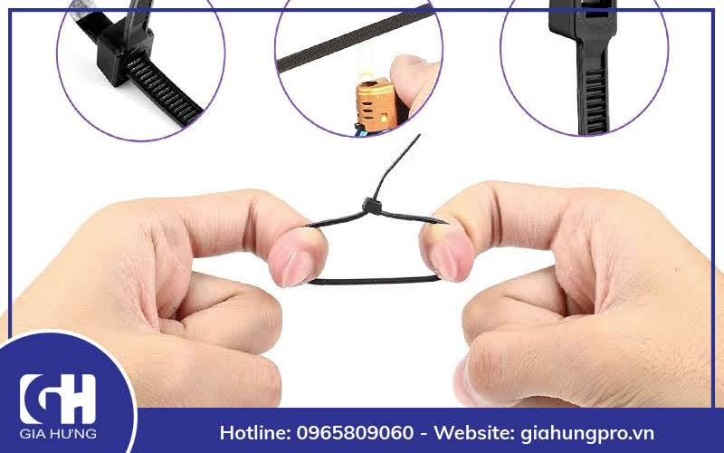 5 lưu ý bạn cần biết khi mua dây rút nhựa 